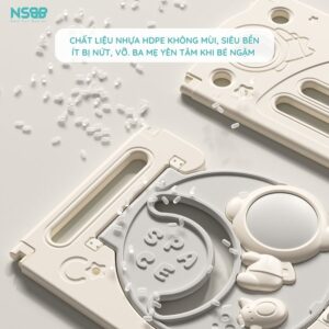 Quây cũi nhựa Pakey Phi hành gia