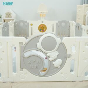 Quây cũi nhựa Pakey Phi hành gia