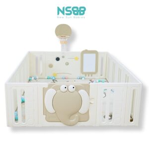 Quây cũi nhựa cho bé Pakey Voi PV01