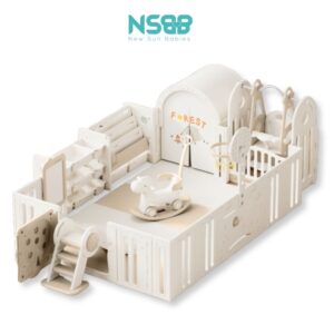 Quây cũi Liên Hoàn Pakey voi 9 tiện ích