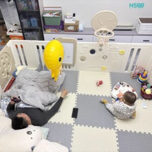 Quây cũi Liên Hoàn Pakey voi 9 tiện ích