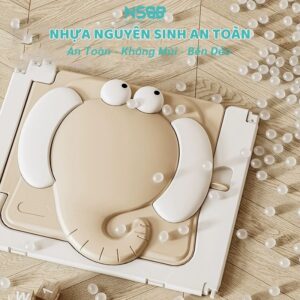 Quây cũi Liên Hoàn Pakey voi 9 tiện ích