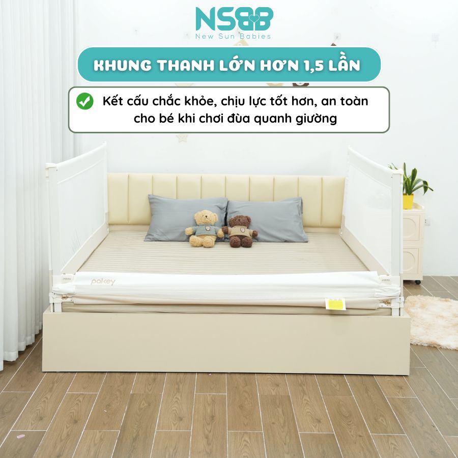 Thanh chắn giường cao cấp Pakey G600