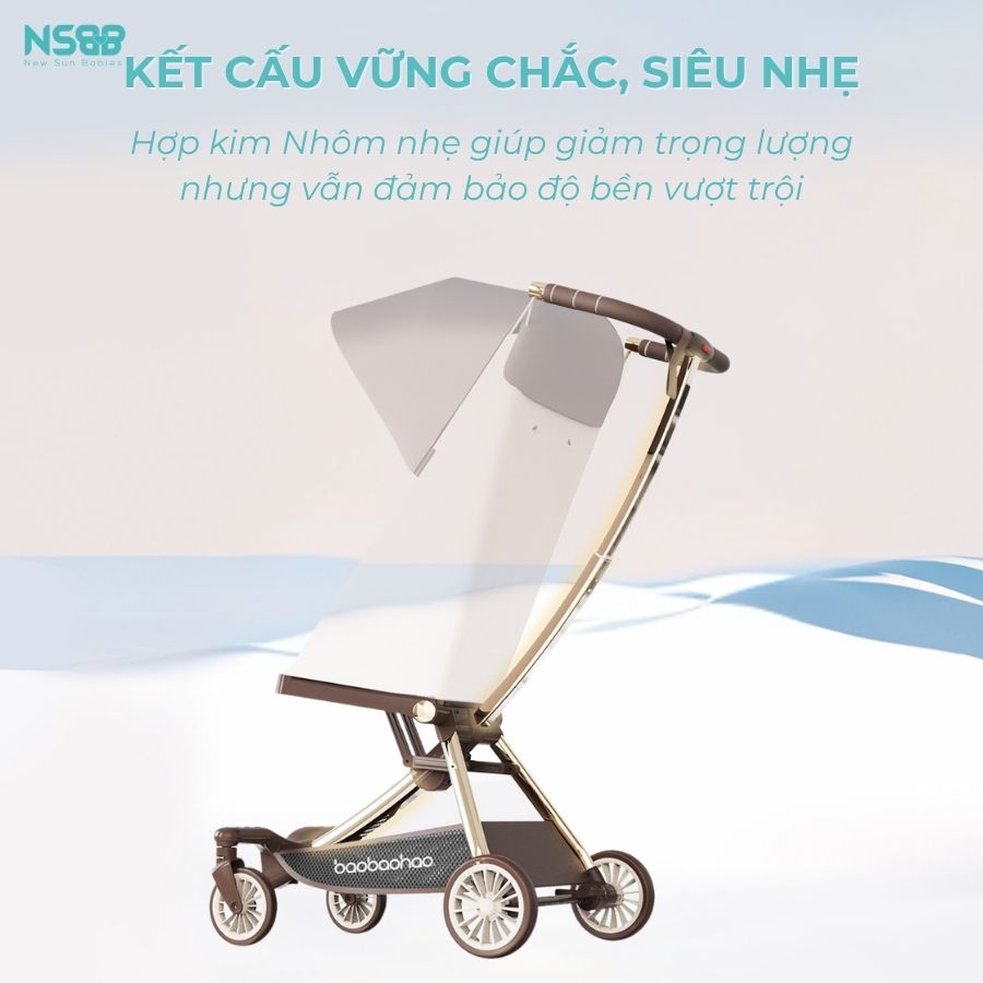 Xe đẩy du lịch Baobaohao V12