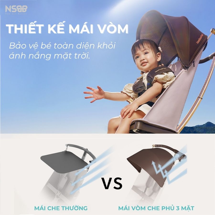 Xe đẩy du lịch Baobaohao V12
