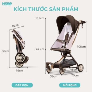 Xe đẩy du lịch Baobaohao V12