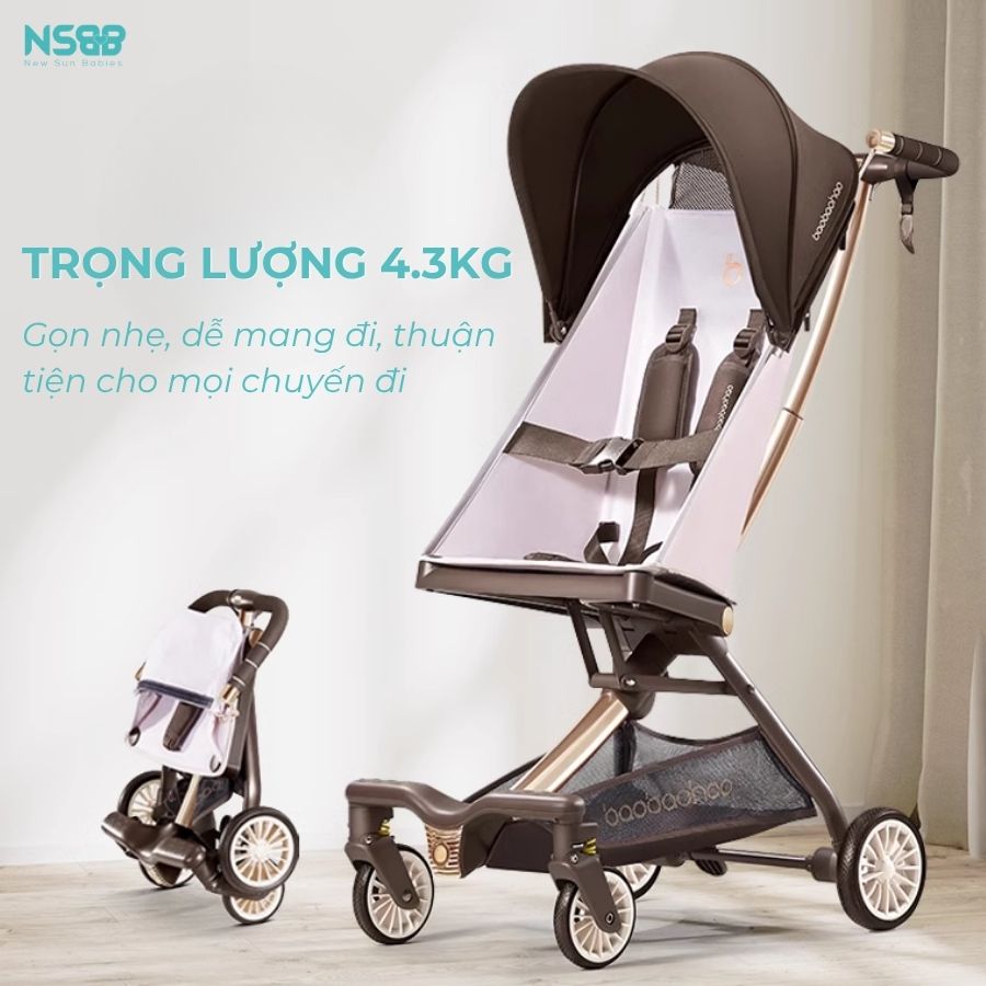 Xe đẩy du lịch Baobaohao V12