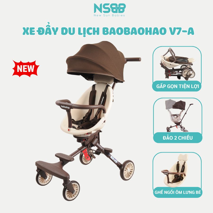 Xe đẩy du lịch Baobaohao V7-A