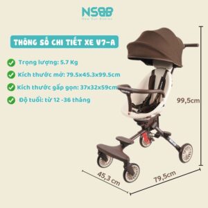 Xe đẩy du lịch Baobaohao V7-A
