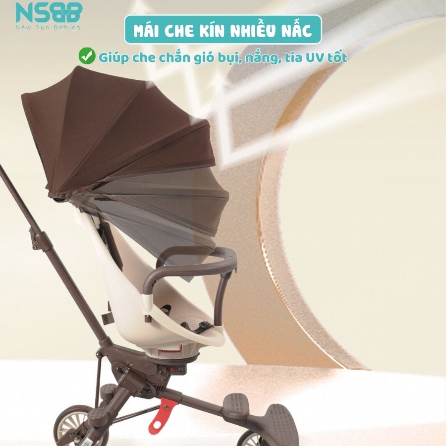 Xe đẩy du lịch Baobaohao V7-A