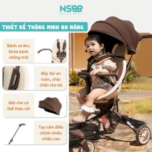 Xe đẩy du lịch Baobaohao V7-A