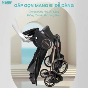 Xe đẩy 2 chiều gấp gọn Baobaohao V9-C