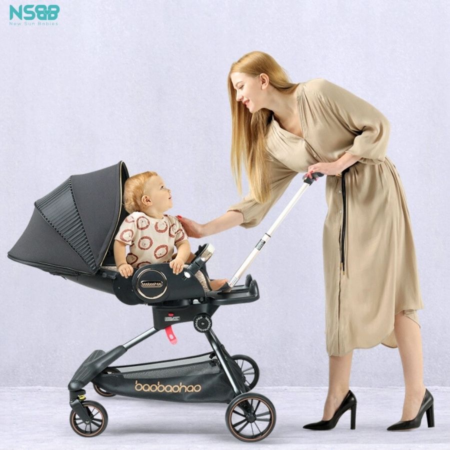 Xe đẩy 2 chiều gấp gọn Baobaohao V9-C