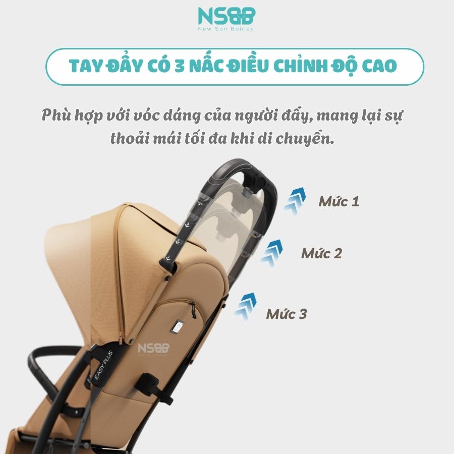 Xe đẩy gấp gọn Baobaohao Z5 Cao cấp