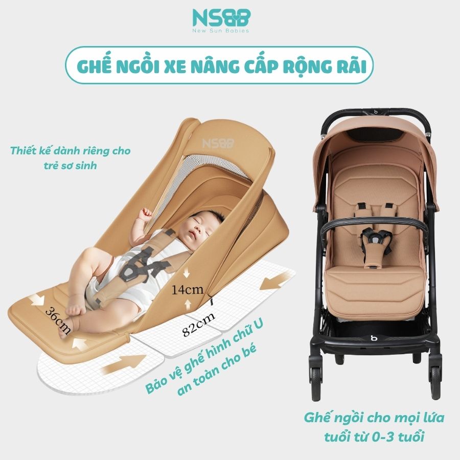 Xe đẩy gấp gọn Baobaohao Z5 Cao cấp