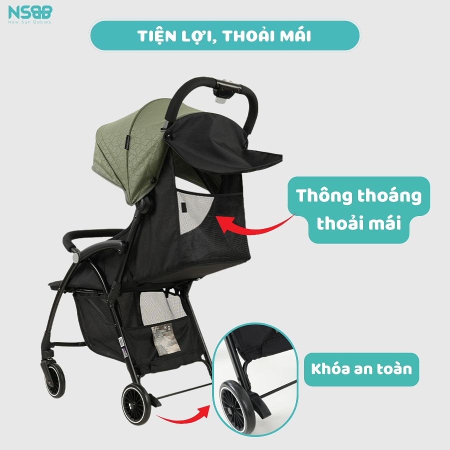 Xe đẩy gấp gọn Baobaohao A10