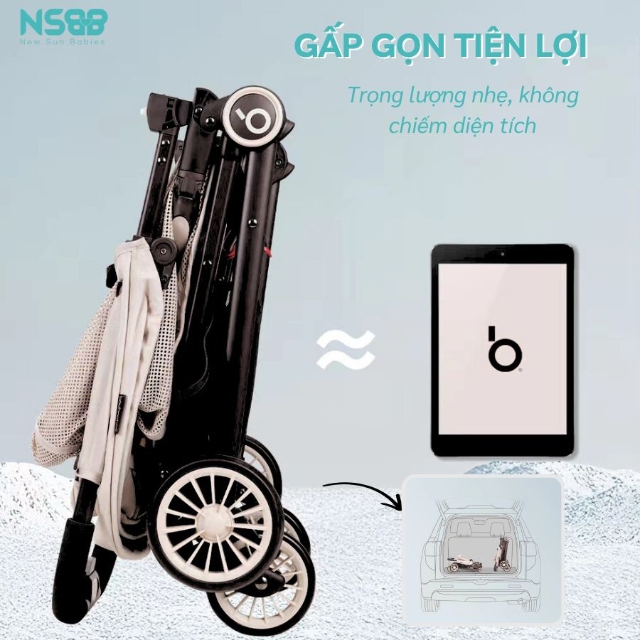 Xe đẩy gấp gọn Baobaohao A2