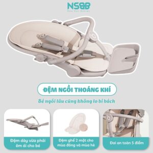 Xe đẩy gấp gọn Baobaohao V22-A