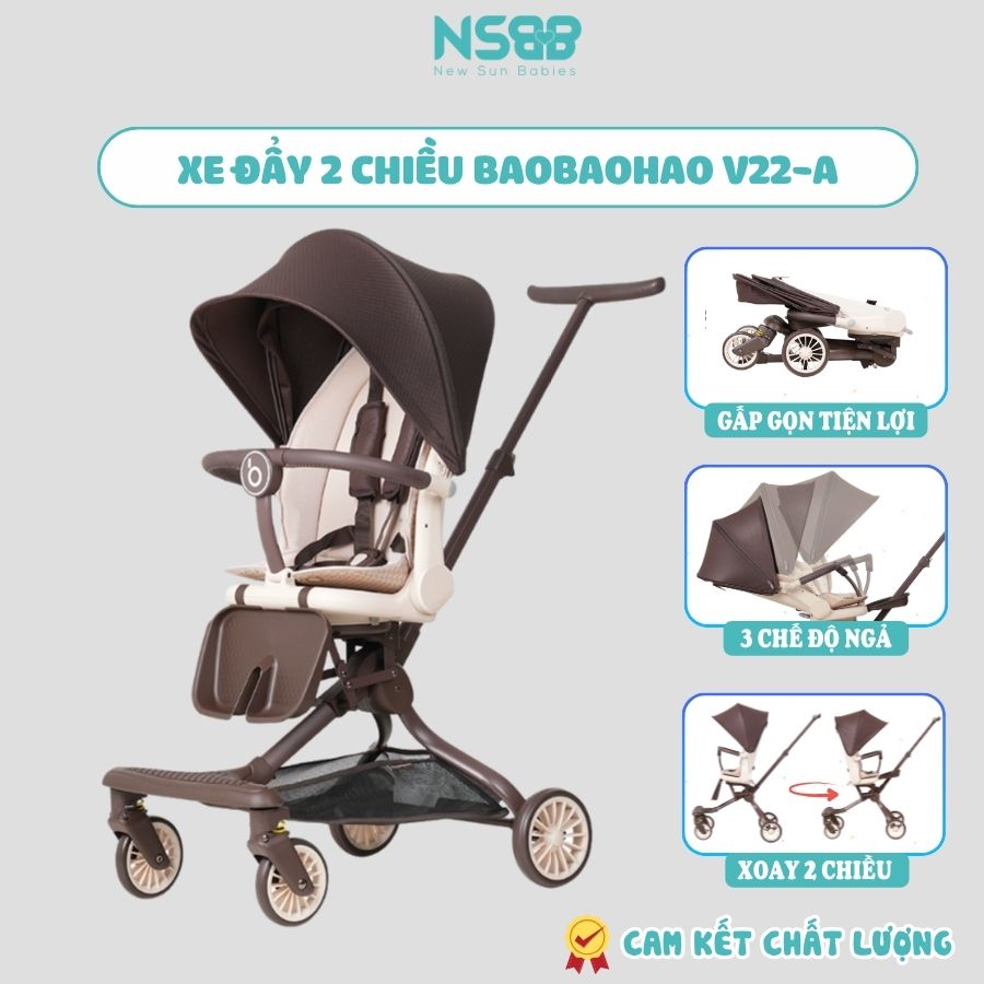 Xe đẩy gấp gọn Baobaohao V22-A