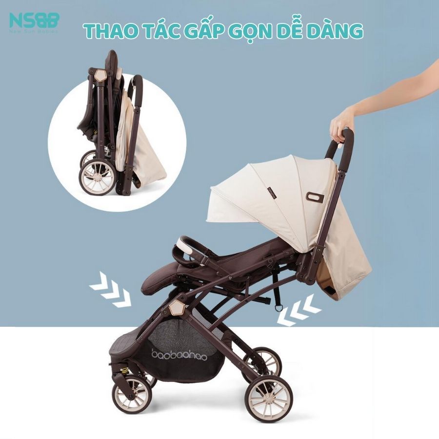 Xe đẩy gấp gọn Baobaohao Y8