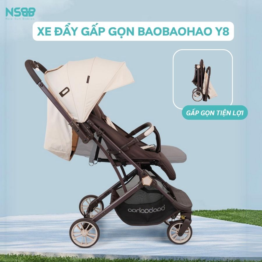 Xe đẩy gấp gọn Baobaohao Y8