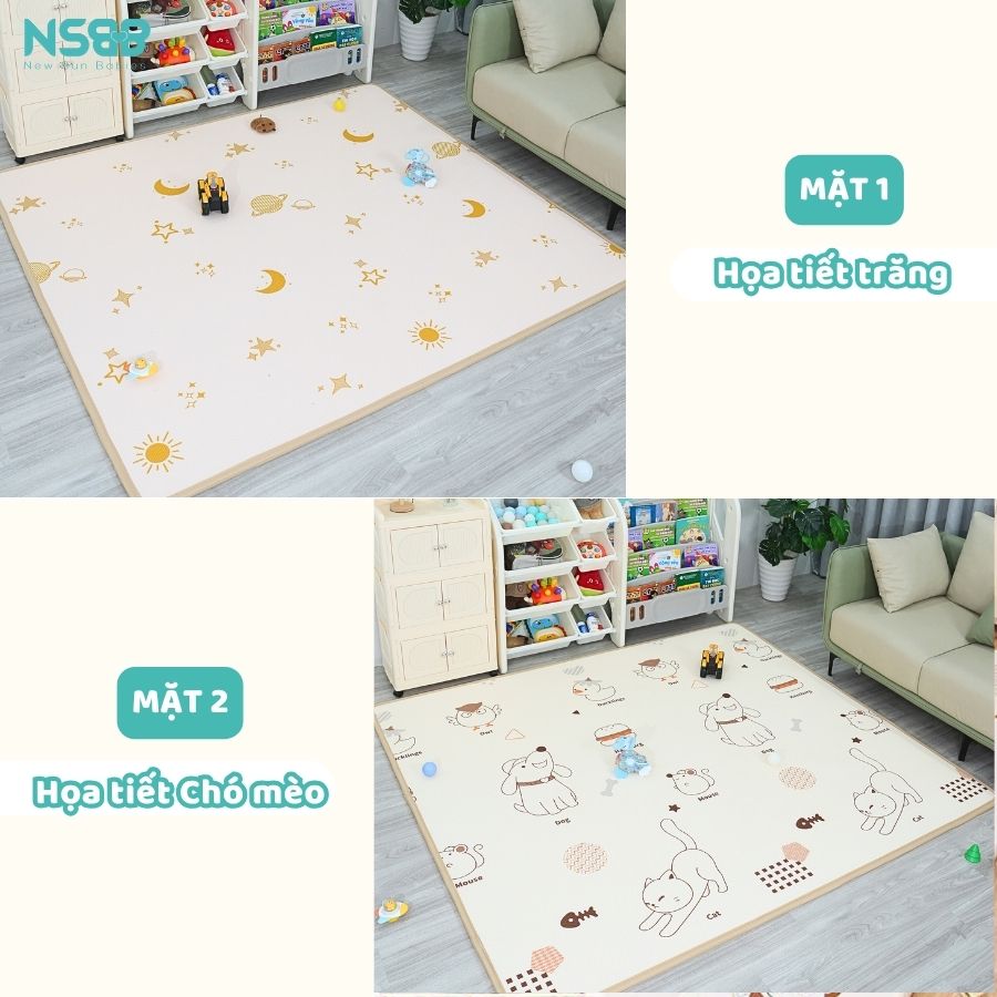 Thảm cuộn Pakey XPE TC08, TC09 1.5cm