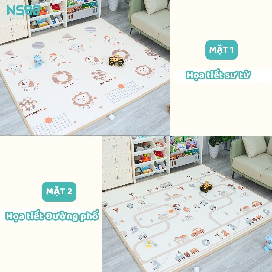 Thảm cuộn Pakey XPE TC08, TC09 1.5cm