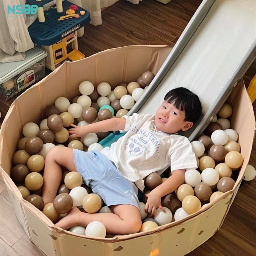 Bể bóng bể bơi cho bé Pakey 2in1