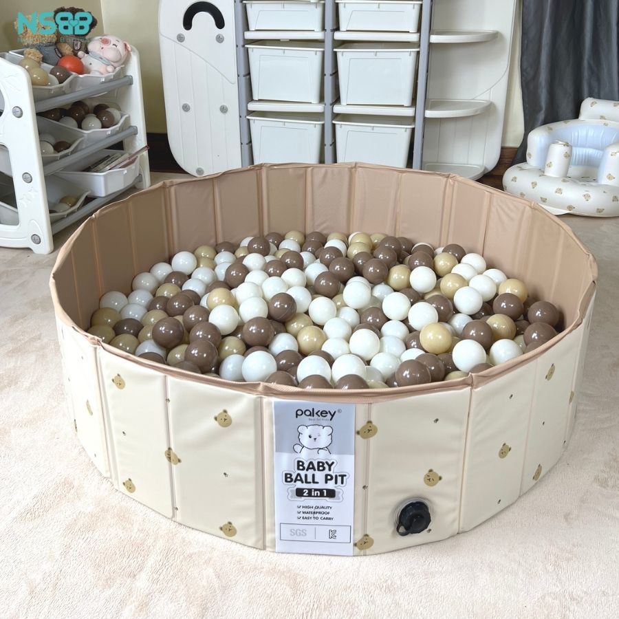Bể bóng bể bơi cho bé Pakey 2in1