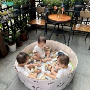 Bể bóng bể bơi cho bé Pakey 2in1