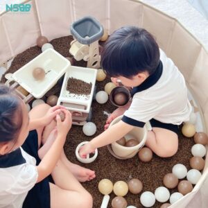 Bể bóng bể bơi cho bé Pakey 2in1