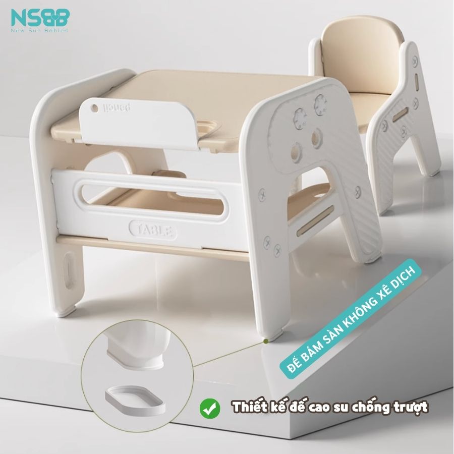 Bộ bàn học + bảng vẽ cho bé YY02-YY03