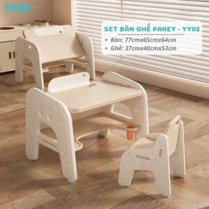 Bộ bàn học + bảng vẽ cho bé YY02-YY03