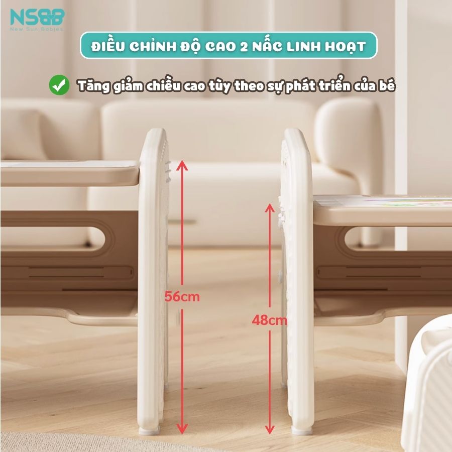 Bộ bàn học + bảng vẽ cho bé YY02-YY03