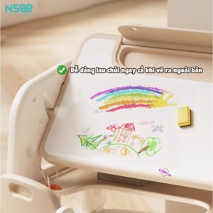 Bộ bàn học + bảng vẽ cho bé YY02-YY03