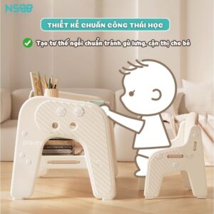Bộ bàn học + bảng vẽ cho bé YY02-YY03