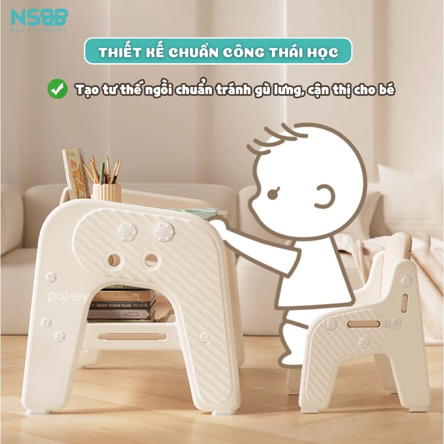 Bộ bàn học + bảng vẽ cho bé YY02-YY03