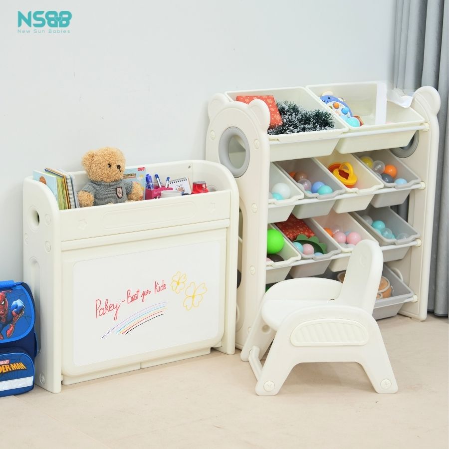 Bộ bàn học đa năng cho bé Pakey E032