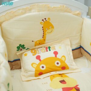 Bộ ga nệm nôi cũi gỗ