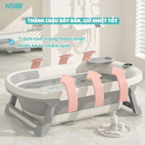 Chậu tắm Pakey có nhiệt kế P-CT03