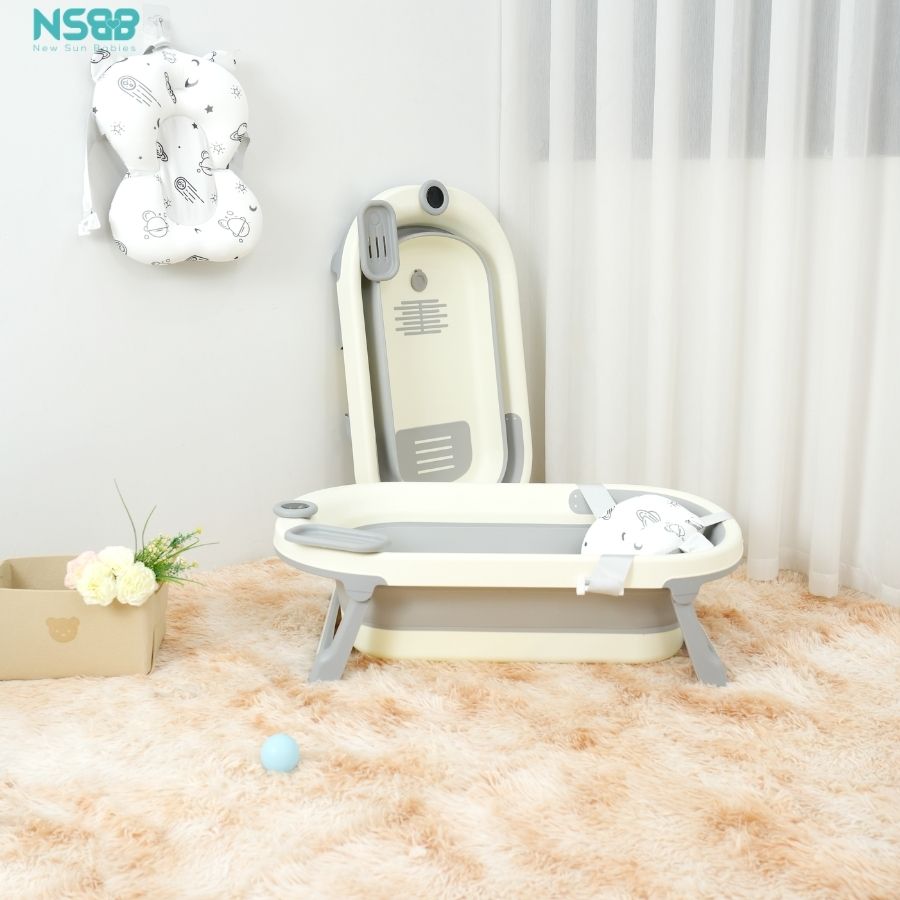 Chậu tắm Pakey có nhiệt kế P-CT03