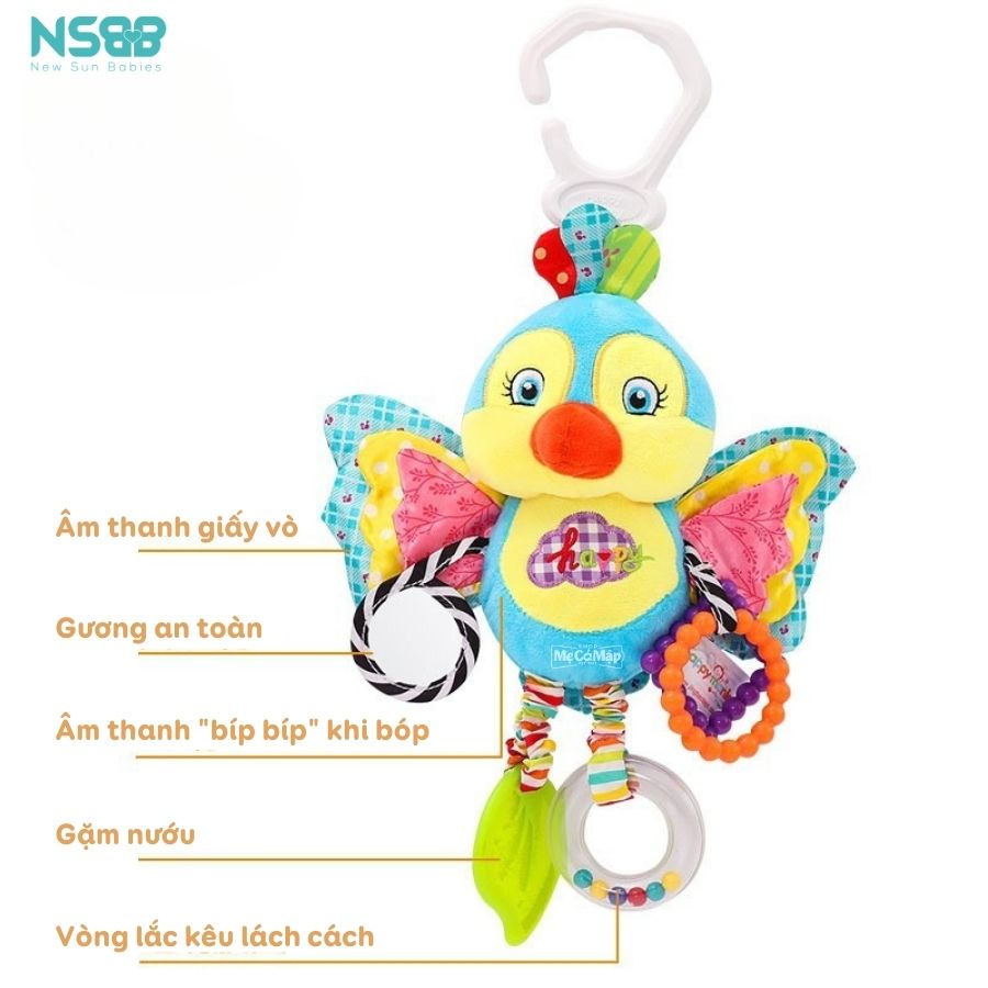 Đồ chơi treo nôi Happy Monkey H090