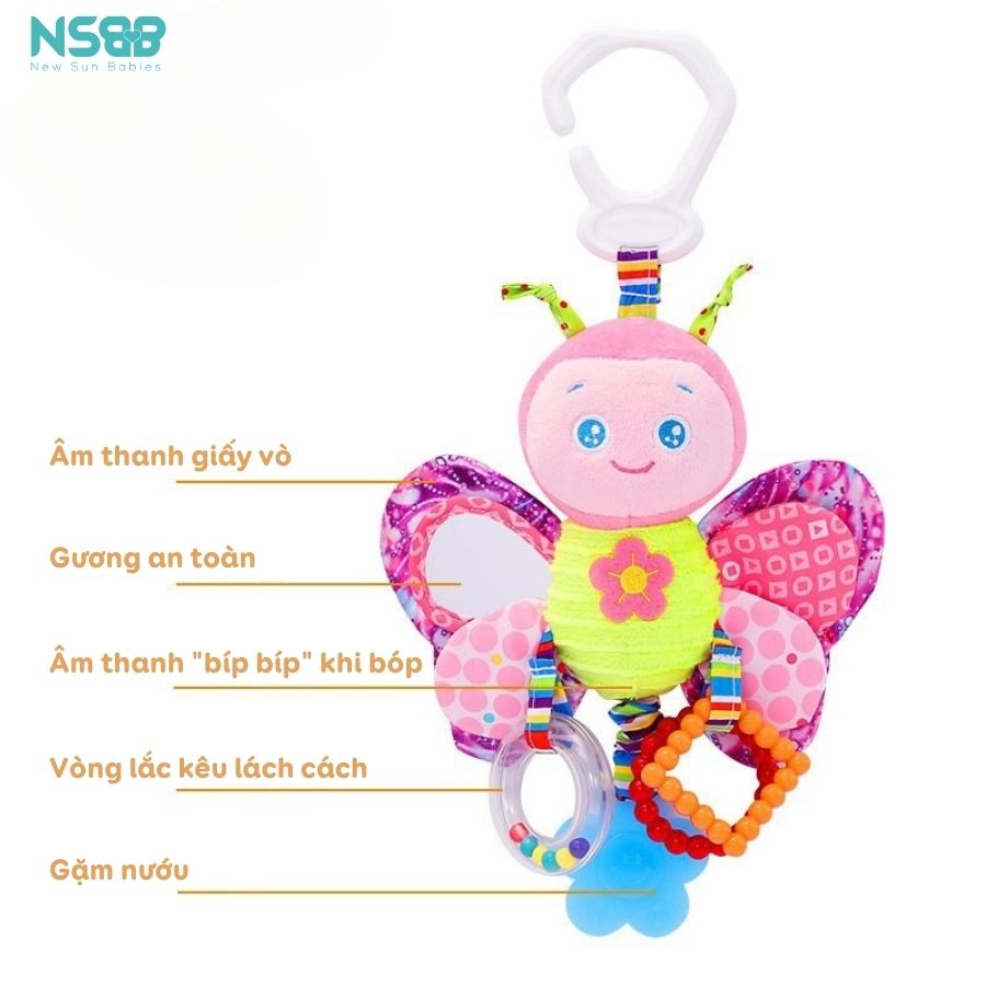 Đồ chơi treo nôi Happy Monkey H090