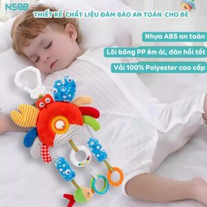 Đồ chơi treo nôi cho bé TMH300 hình cua cam