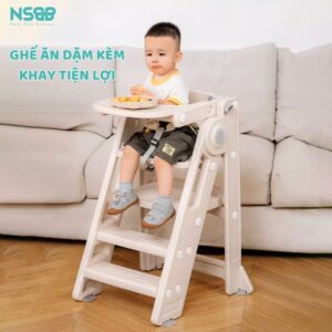 Ghế ăn dặm đa năng đứng bếp cho bé Pakey C003