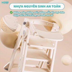 Ghế ăn dặm đa năng đứng bếp cho bé Pakey C003