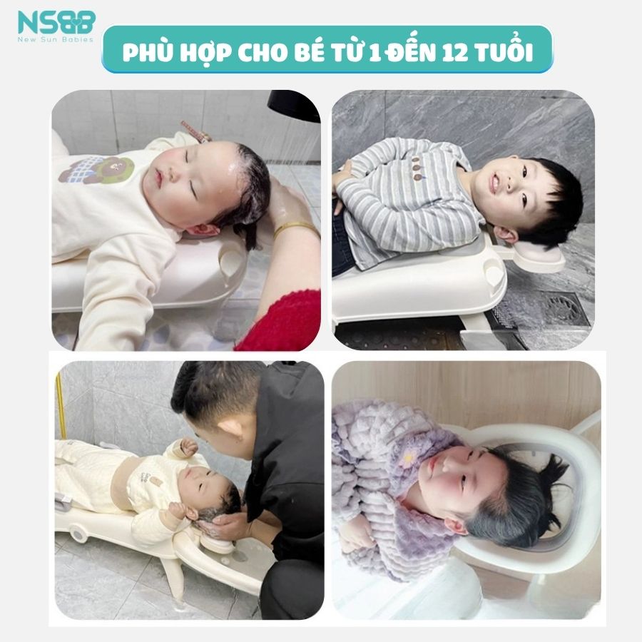 Ghế gội đầu cho bé Pakey P-GD02