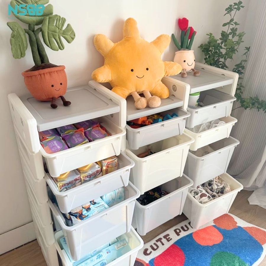 Kệ để đồ đa năng cho bé Aba