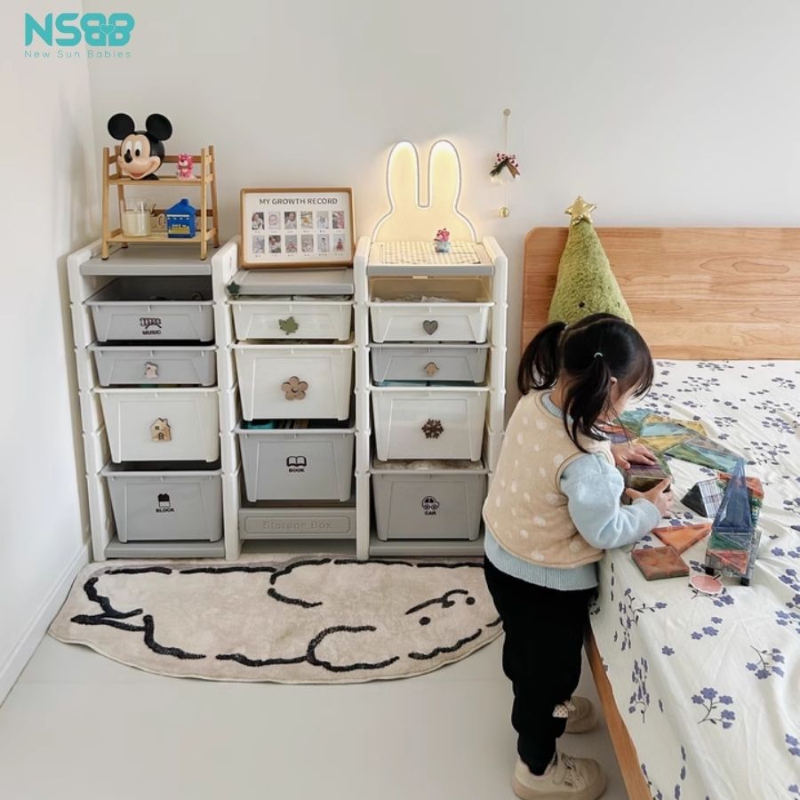 Kệ để đồ đa năng cho bé Aba