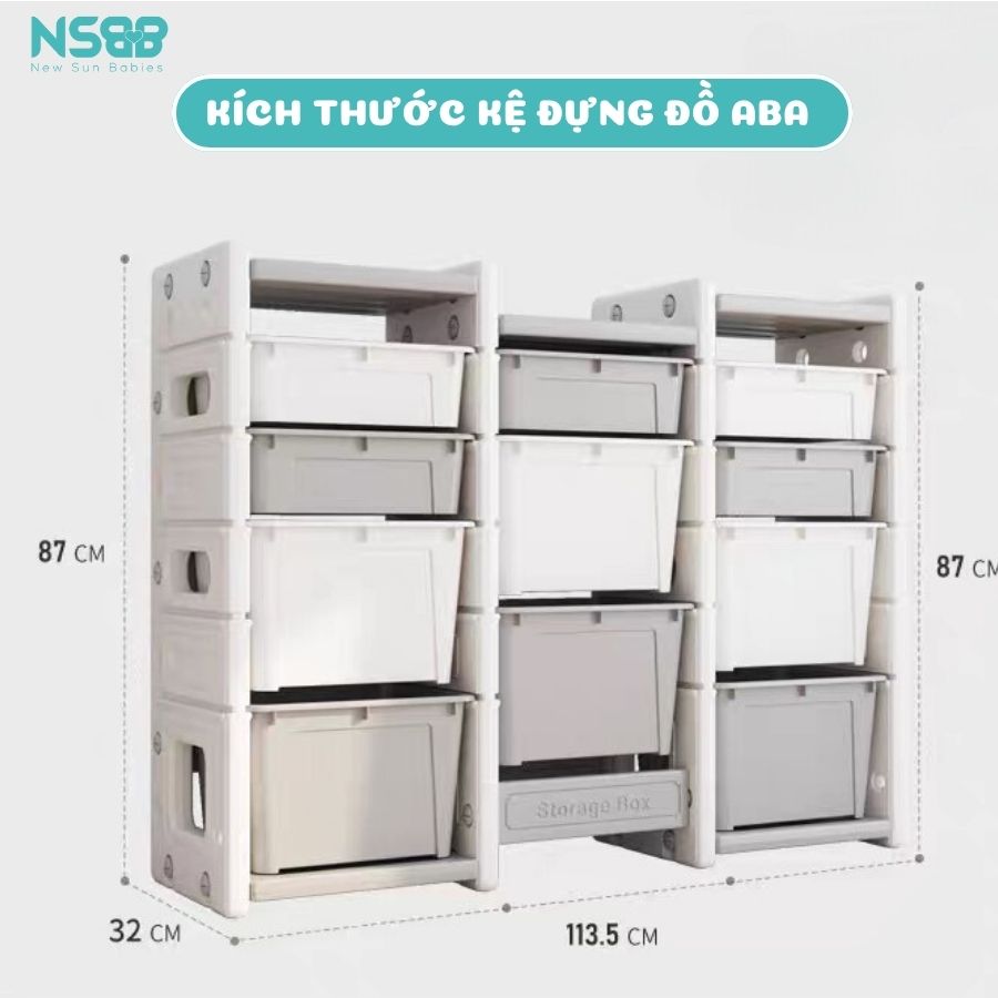 Kệ để đồ đa năng cho bé Aba